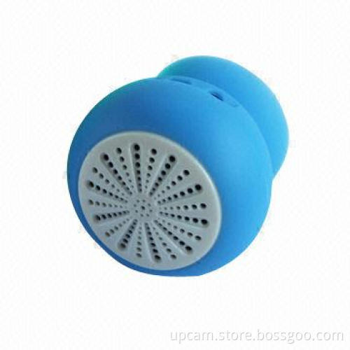 Mini Wireless Bluetooth Speaker, Hands-free, Suction Cup Design, Stereo Sound